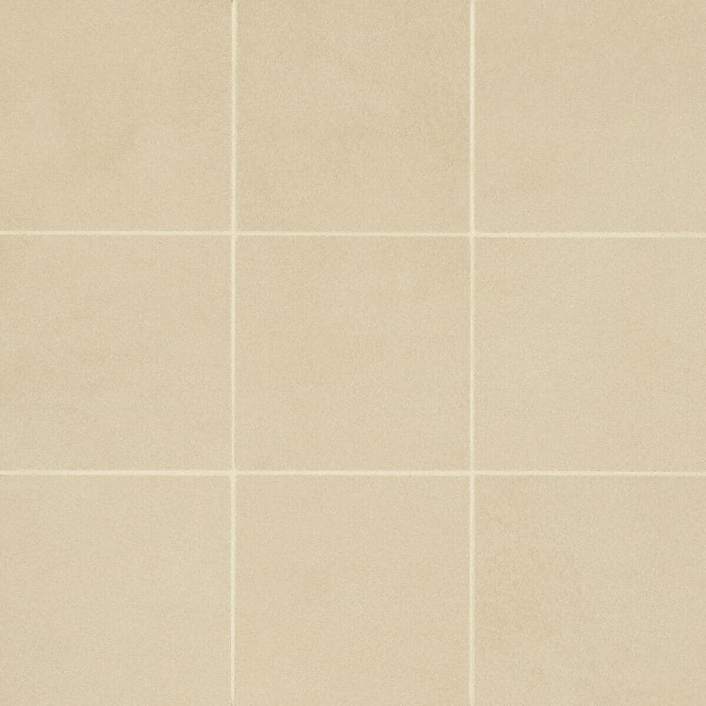 Sahara 4 in. x 4 in. Matte Ecru Porcelain Mosaic Floor and Wall Tile (4.84 sq. ft. /Case) price history on PriceWatchPro