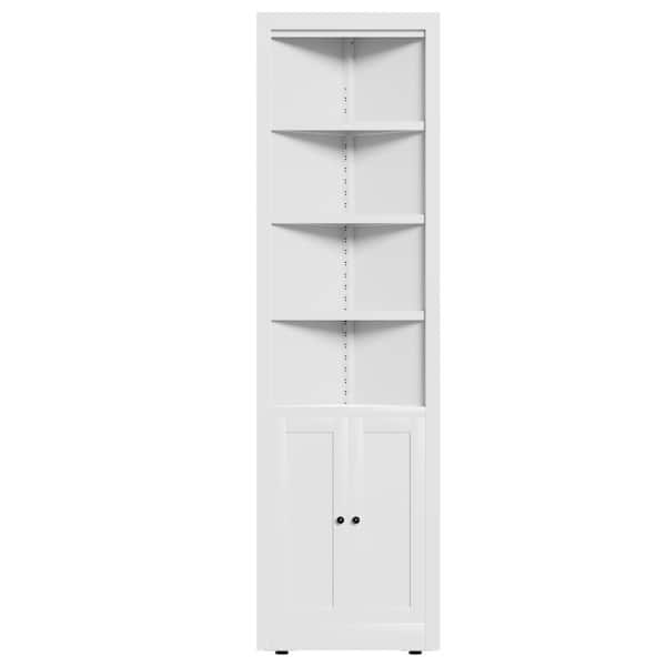 Miscool Anky 22.25 in. W x 16.54 in. D x 31.5 in. H White Metal