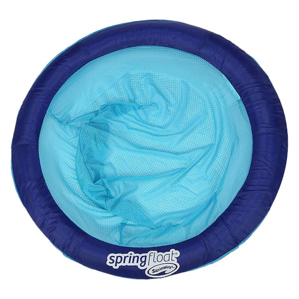 Swimways Dark Blue Spring Float Papasan Floating Seat