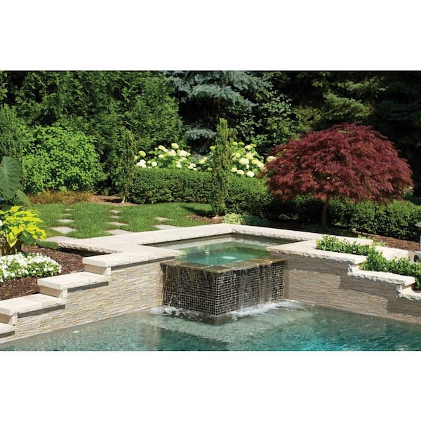 Golden Honey Pencil Ledger Panel 6 in. x 24 in. Splitface Quartzite Wall Tile (30 cases/240 sq. ft./Pallet)
