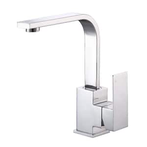 Foundations Single Handle Bar Faucet Deckplate Not Included in Chrome