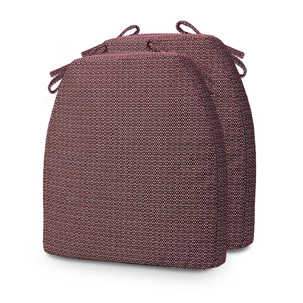 Premium 17 in.  x 16 in.  x 2 in.  Cushion with Non-Slip Base for Enhanced 