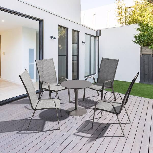 Andorra metal 4 seater garden sales