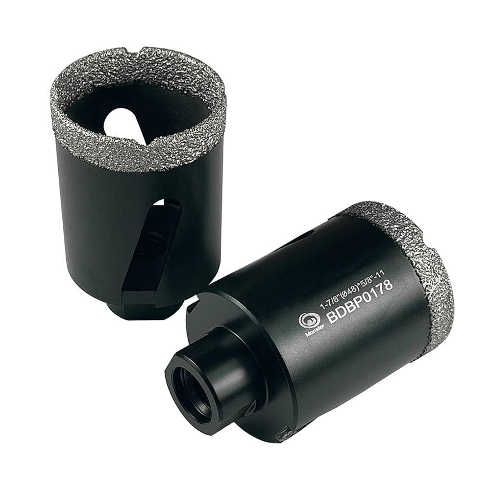 1-7/8 in. Brazed Diamond Core Bit/Hole Saw for Granite, Quartzite, Marble, Concrete, Porcelain, Ceramic and Other Stones price history on PriceWatchPro