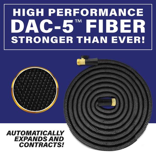 Xhose 5 8 In Dia X 25 Ft Pro Dac High Performance Lightweight Expandable Garden Hose 1255 The Home Depot Xhose 5 8 In Dia X 25 Ft Pro Dac, 25 Foot Garden Hose Home Depot