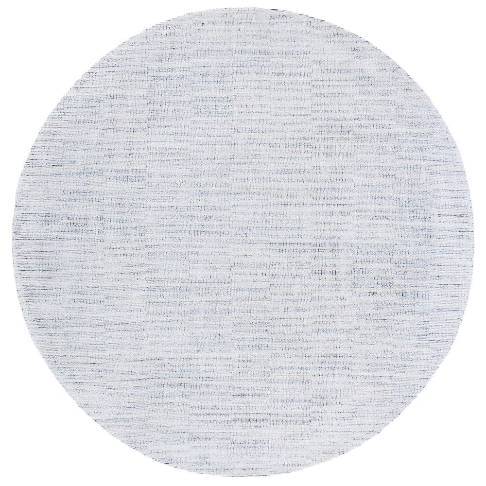 Restoration Vintage 6 ft. x 6 ft. Navy/Ivory Distressed Solid Round Area Rug price history on PriceWatchPro