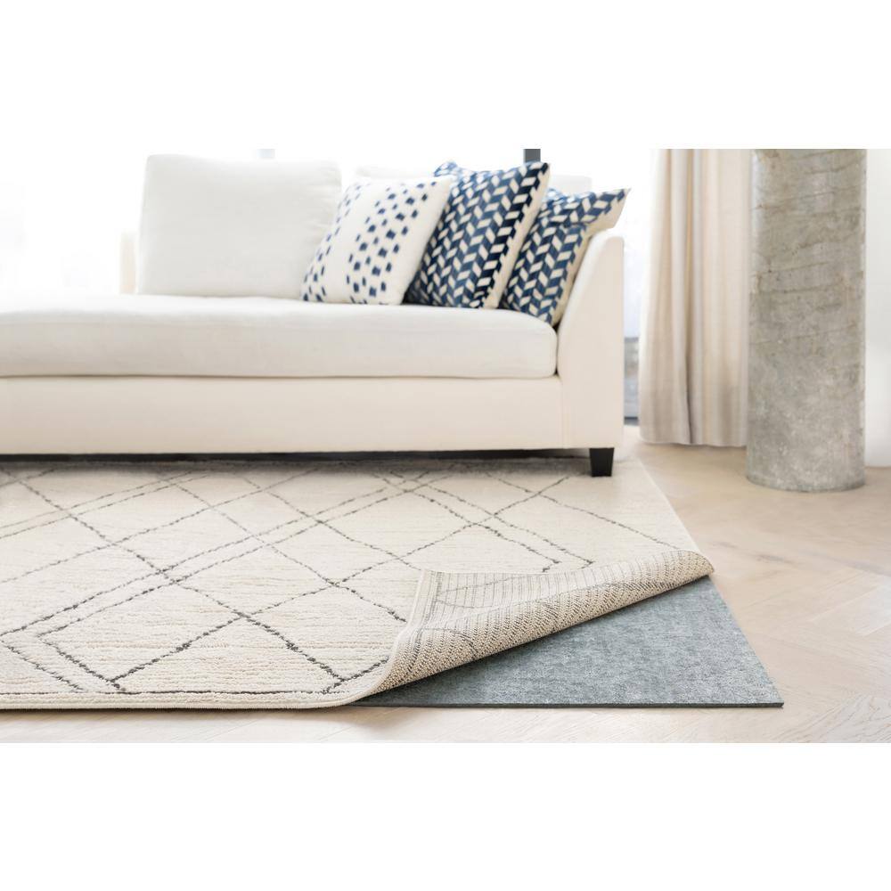 Classic Non-Slip Plus 8 ft. x 10 ft. Dual Surface 3/8 in. Thick Rug Pad - thumbnail 2