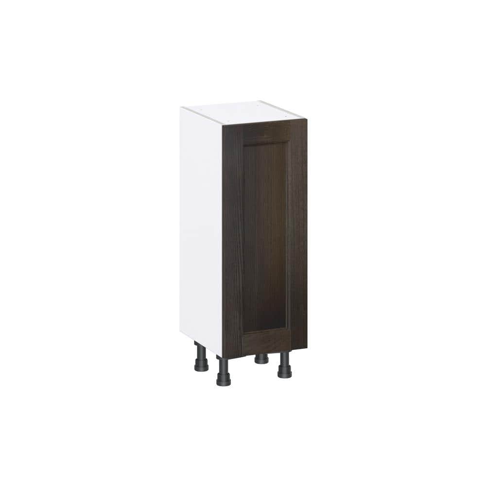 Georgetown 12 in. W x 14 in. D x 34.5 in. H Assembled Full Height Door Base Kitchen Cabinet in Chestnut price history on PriceWatchPro
