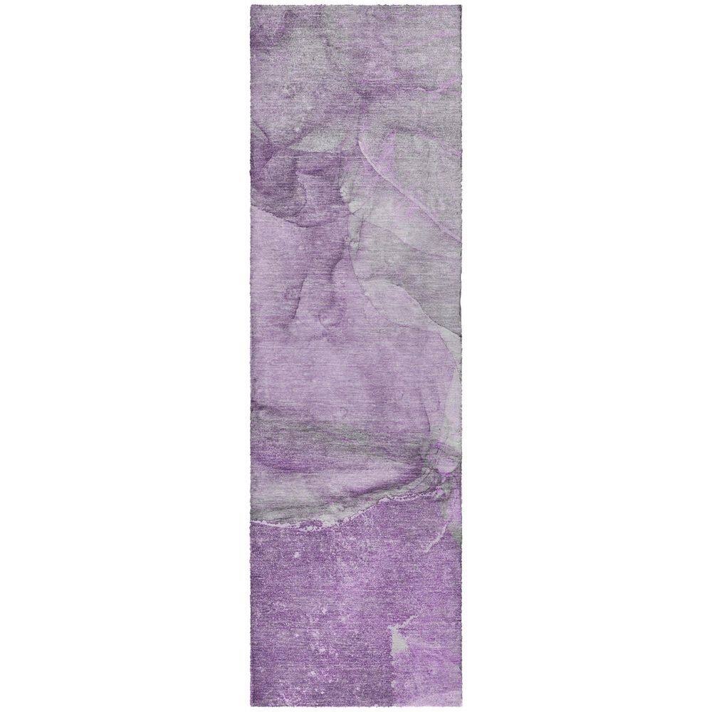 Dream Shag Premium Machine Washable Abstract ADS524 Lilac 2 ft. x 7 ft. Runner Rug price history on PriceWatchPro