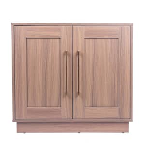 Patterson Weathered Grey 2-Door Accent Cabinet