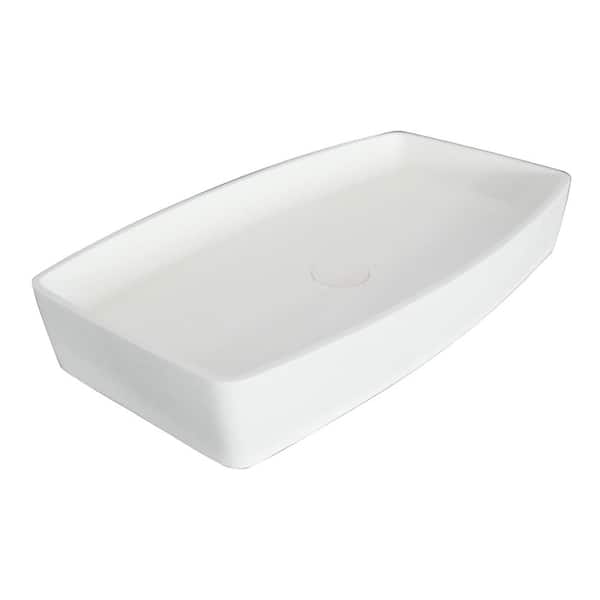 Barclay Products Marbella Vessel Sink in White Gloss