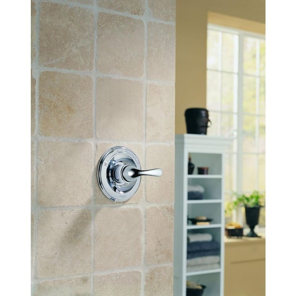 Classic 1-Handle Temperature Control Valve Trim Kit in Chrome (Valve Not Included)