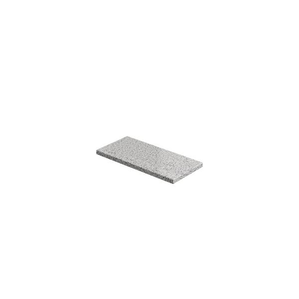 NewAge Products 1 ft. Solid Surface Countertop in White Pearl Granite
