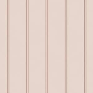 Laura Ashley Chalford Wood Paneling Plaster Pink Wallpaper Sample
