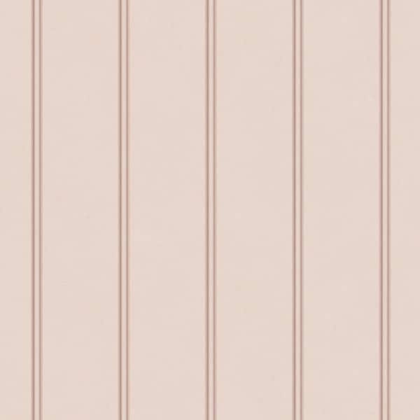 Graham & Brown Laura Ashley Chalford Wood Paneling Plaster Pink Wallpaper Sample