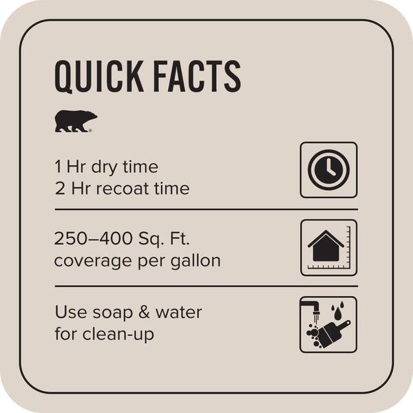 BEHR ULTRA - 1 gal. #N230-1 Castle Beige Extra Durable Eggshell Enamel Interior Paint & Primer