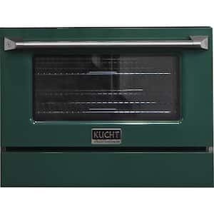 Oven Door and Kick-Plate 30 in. Green Color for KNG301