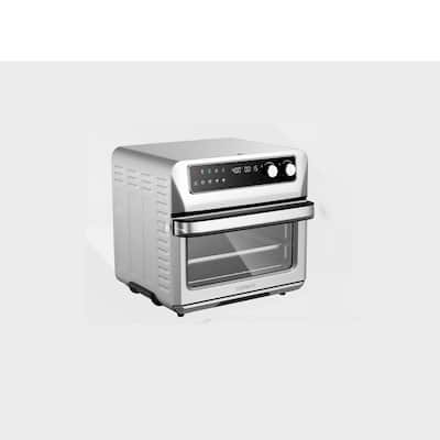 ARIA All-in-1 Premium 30 Qt. Stainless Steel Touchscreen Air Fryer Toaster  Oven with Recipe Book ATO-898 - The Home Depot