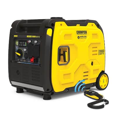 5500/4000-Watt Wireless Remote Start RV Ready Portable Gasoline Inverter Generator with Quiet Technology and CO Shield