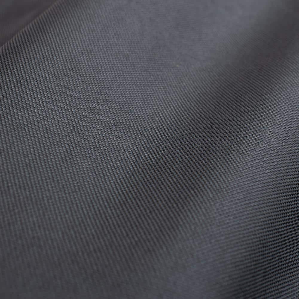 Weather-Resistant Black Polyester Full-Length Log Rack Cover