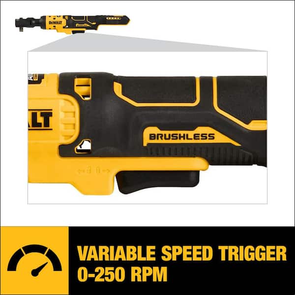 DEWALT - ATOMIC 20V MAX Cordless 3/8 in. Ratchet (Tool Only)