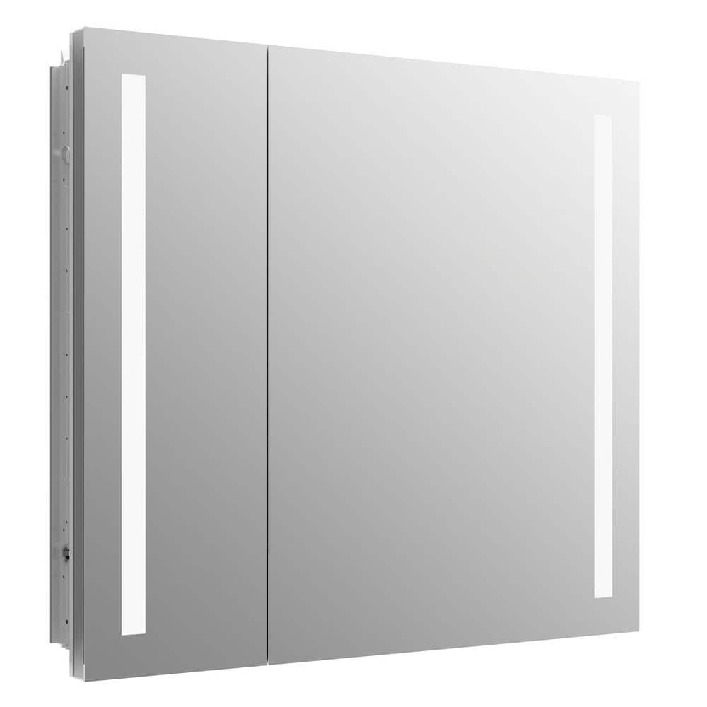 Verdera 34 in. W x 30 in. H Recessed Lighted Medicine Cabinet price history on PriceWatchPro