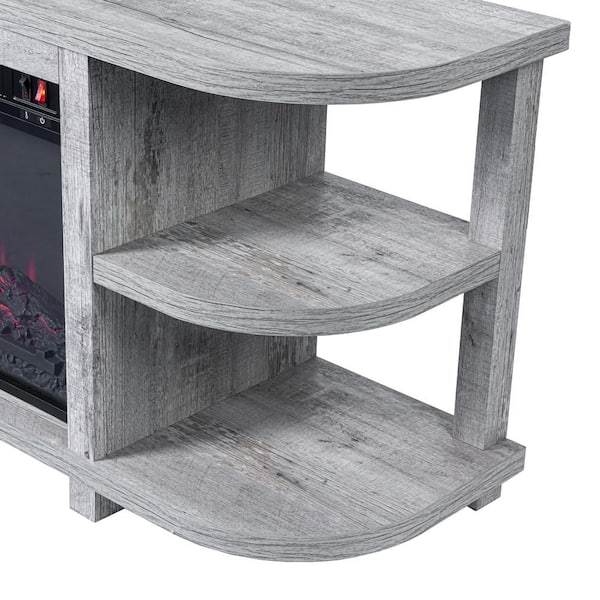 Light grey corner tv unit discount