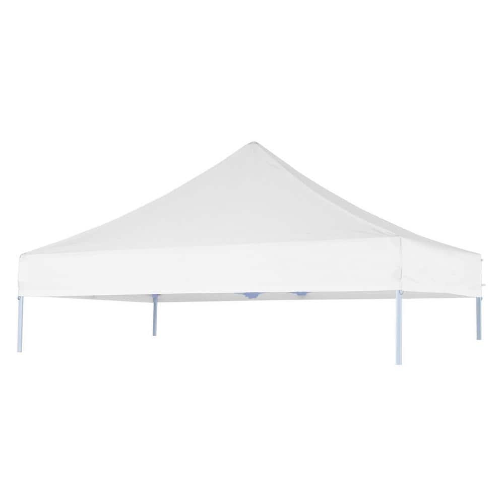 USA Pop Up Replacement 8 ft. x 8 ft. Canopy Tent Top Cover, Instant Ez Canopy Top Cover (White)