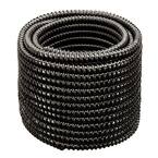 2 in. Dia x 50 ft. MM Sizing Black Non Kink, Corrugated, Flexible PVC Pond Tubing