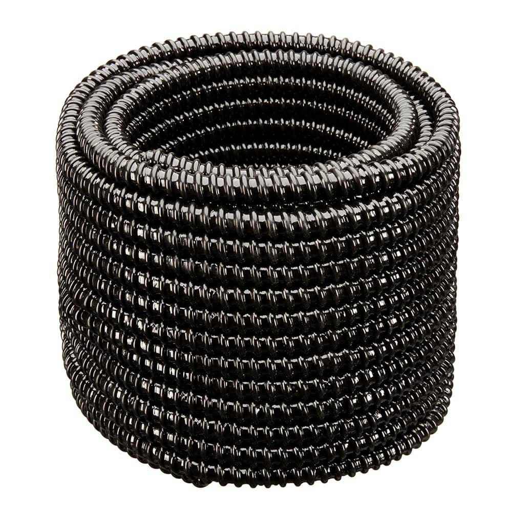 1-1/4 in. Dia x 25 ft. UL Sizing Black Non Kink, Corrugated, Flexible PVC Pond Tubing price history on PriceWatchPro