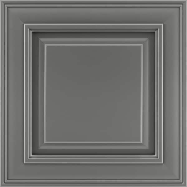 Savannah 11 9/16-in. W x 3/4-in. D x 11 1/2-in. H in Painted Boulder Cabinet Door Sample