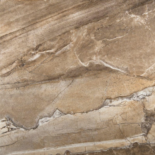 EMSER TILE Eurasia Noce 13 in. x 13 in. Porcelain Floor and Wall Tile (17.7 sq. ft. / case)