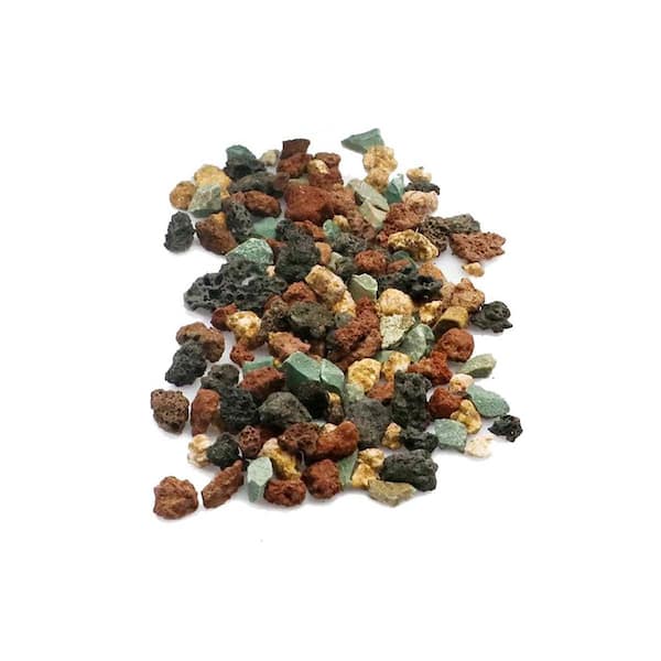 Mix Volcanic Lava Pebbles Pumice Decorative Gravel Gritty Rock Top Dressing Terrarium Fairy Gardening 2.2lb Bag