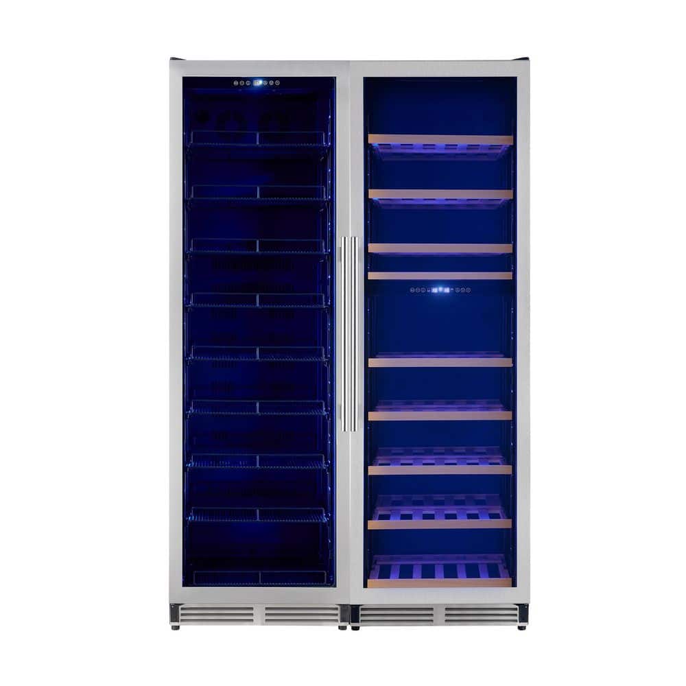 Forno Avellina 48-in. 31.8 cu. ft. Triple Zone Side-By-Side Wine ...
