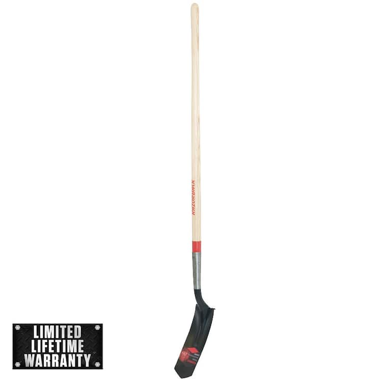 Razor-Back 47.5 in. Wood Handle Trenching Shovel