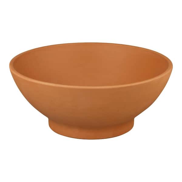 12 in. Low Clay Bowl