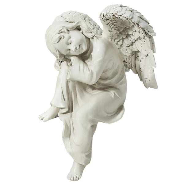 Design Toscano 13.5 in. H Peaceful Dreams Angel Statue