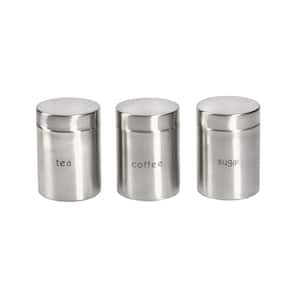 3-Piece Stainless Steel Canisters