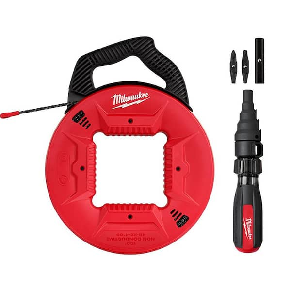 Milwaukee M18 Angler Powered Fish Tape 48-44-5195 Review 