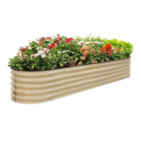 EAGLE 9-in-1 Metal Raised Garden Bed - The Home Depot