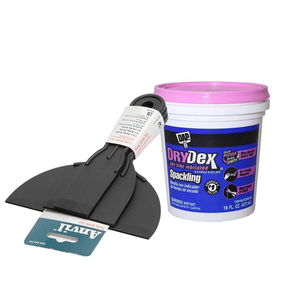 Dap DryDex 8 oz. Wall Repair Patch Kit (2-Pack)