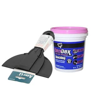 DryDex 16 oz. Dry Time Indicator Spackling Pastewith Anvil Putty Knife Set