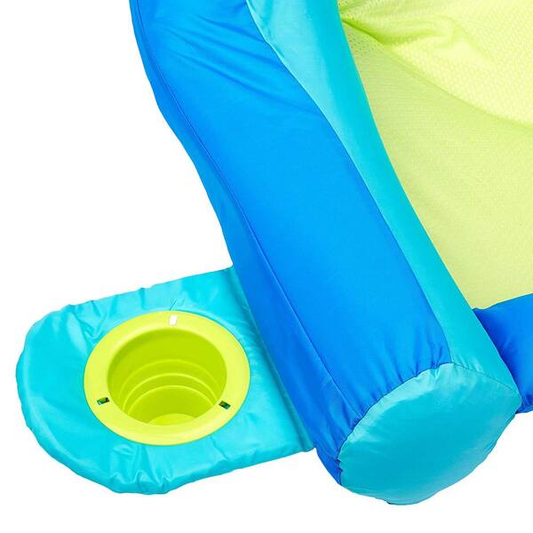 swimways aqualinx interlocking cup holder pool float lounger