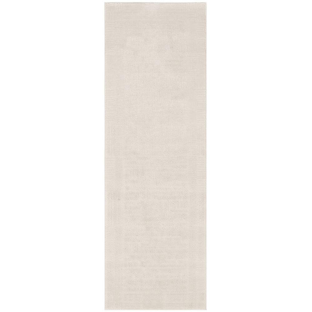 Nordic Ivory 2 ft. x 6 ft. Geometric Contemporary Runner Area Rug price history on PriceWatchPro