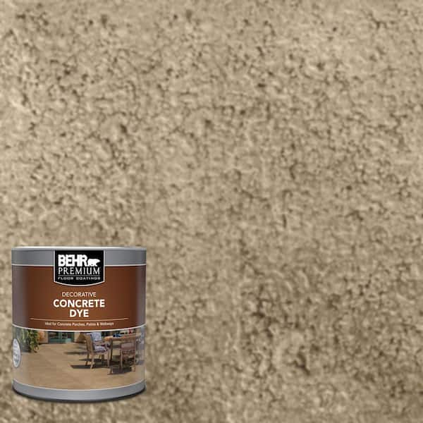 BEHR Premium 1 qt. #D-870 Sand Interior/Exterior Concrete Dye