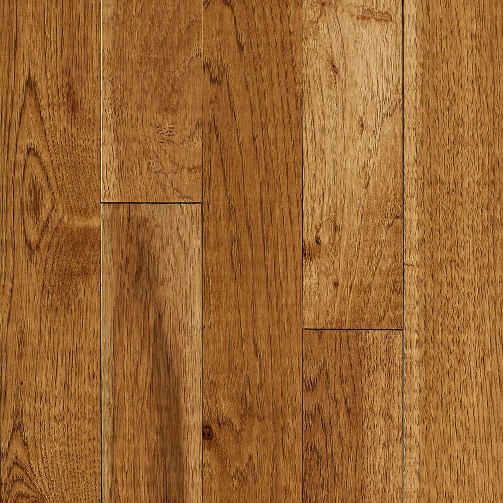 Plano Marshy Wilds Hickory 3/4 in. T x 5 in. W Smooth Solid Hardwood Floori