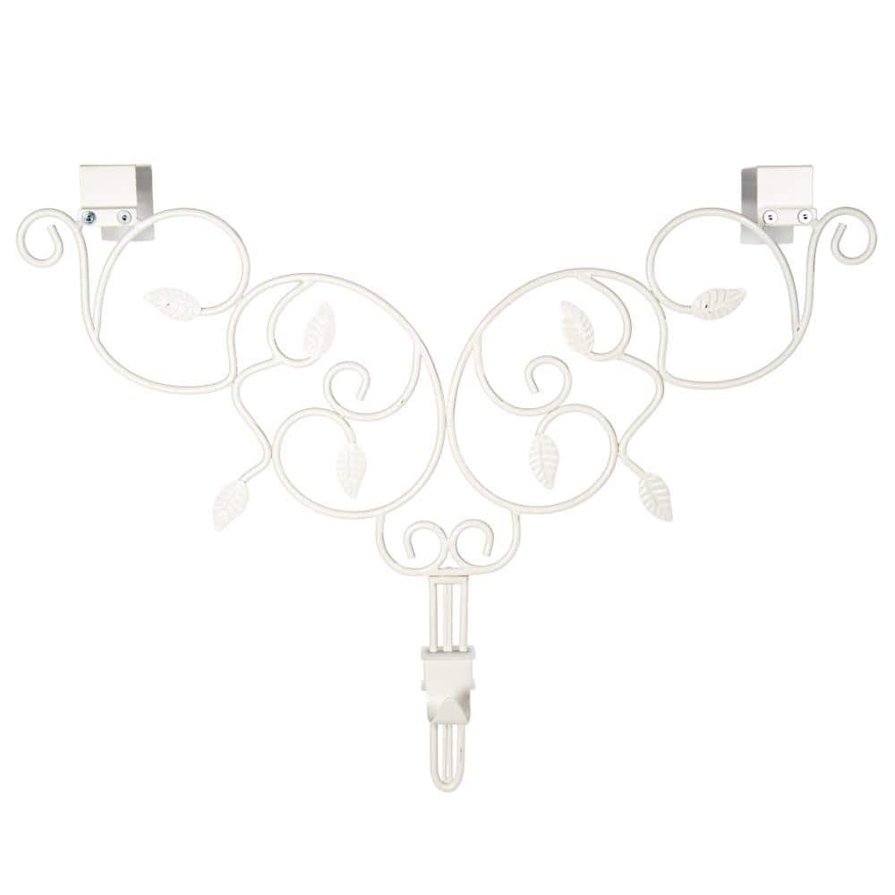 White Metal 12 in. Artificial - 19 in. Artificial Adjustable Wreath Hanger (Ivy Design) price history on PriceWatchPro