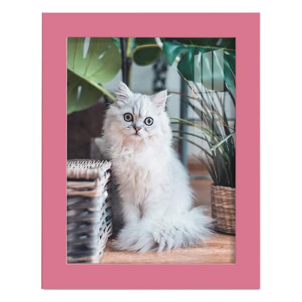 Wexford Home Modern 6 in. x 8 in. Hot Pink Picture Frame