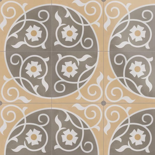 Caprice Loire 7-7/8 in. x 7-7/8 in. Porcelain Floor and Wall Tile (11.25 sq. ft./Case)