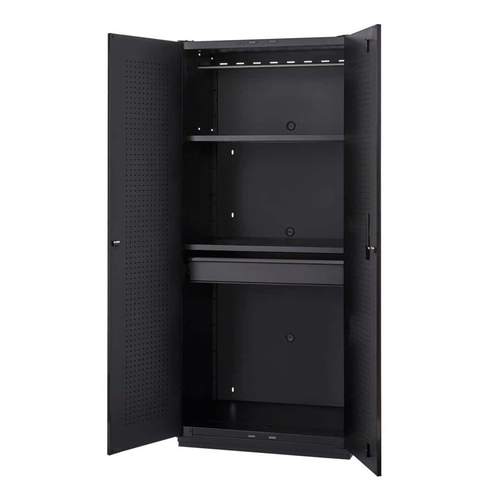 Husky 36 in. W x 81 in. H x 24 in. D Heavy Duty Welded 19-Gauge